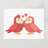 Jolis Inséparables Rouge Bourgogne Mariage Amour N