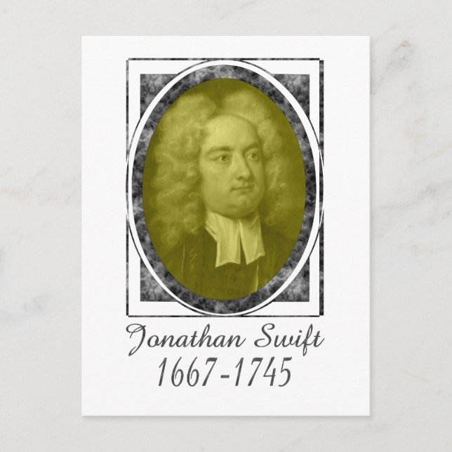 Carte Postale Jonathan Swift (Devant)