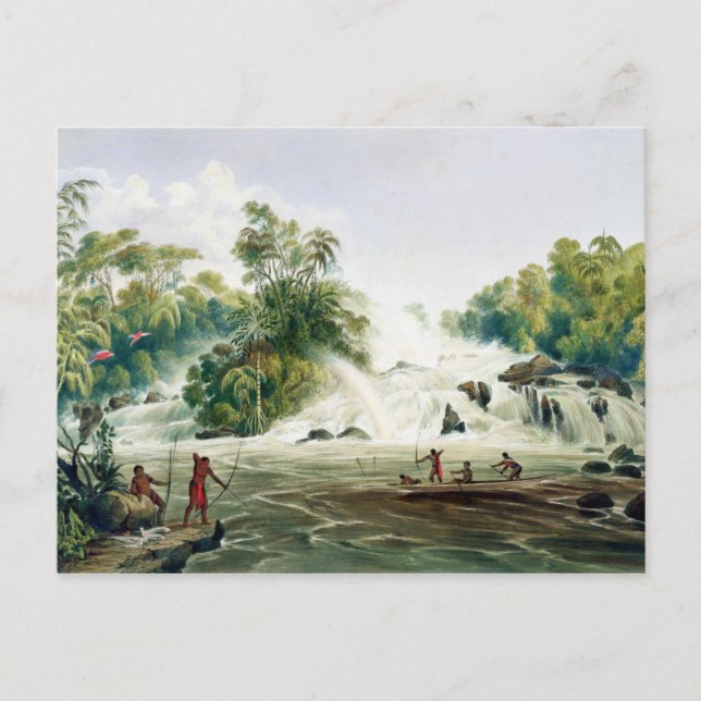 Carte Postale Jonction du Kundanama avec le Paramu, de 'V (Devant)