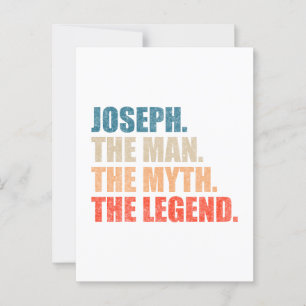 Carte Postale Joseph L'Homme Le Mythe La Légende