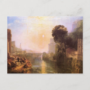 Carte Postale Joseph Mallord Turner - Montée et chute de Carthag