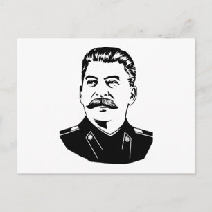 Carte Postale Joseph Stalin Portrait