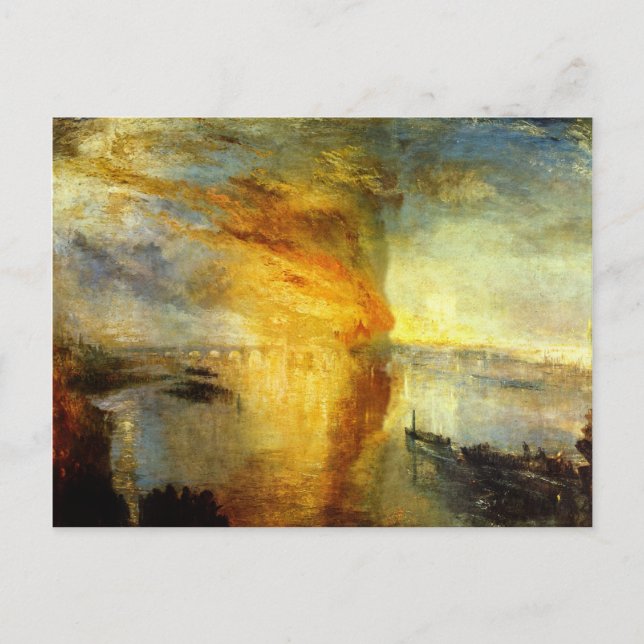 Carte Postale Joseph Turner Art (Devant)