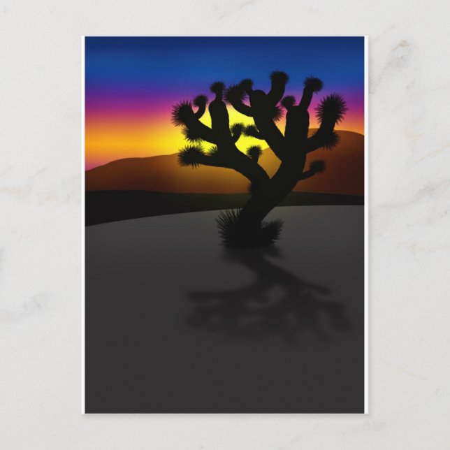 Carte Postale Joshua Tree (Devant)