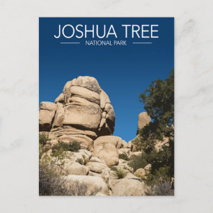Carte Postale Joshua Tree National Park Stylisé Voyage