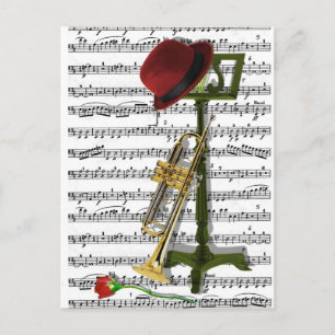 Carte Postale Jouer ce Jazz