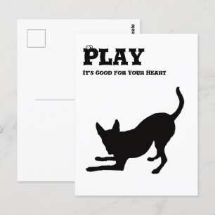 Carte Postale Jouer : C'est bon pour vous