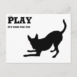 Carte Postale JOUER : C'est bon pour vous
