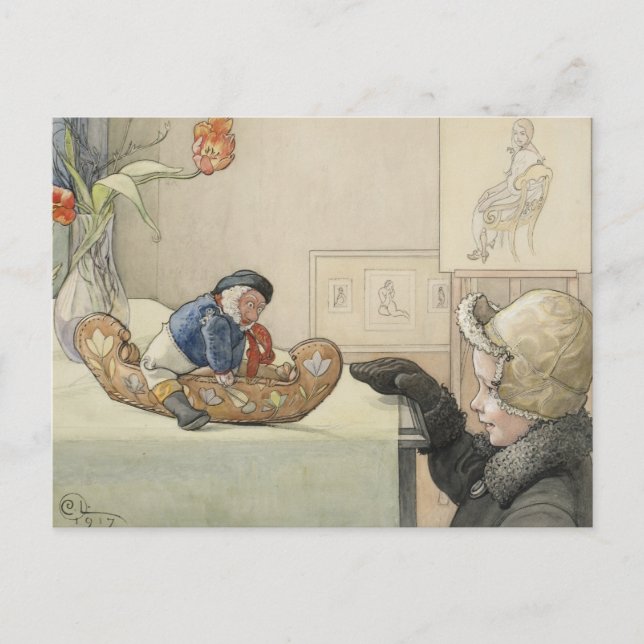 Carte Postale Jouet amusant avec enfant (Devant)