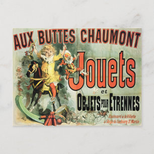 CARTE POSTALE "JOUETS & OBJETS" PUBLICITÉ VINTAGE FRANÇAISE