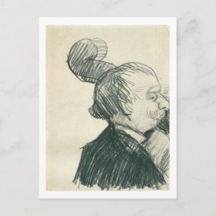 Carte Postale Joueur à contrebasse (F1244cv) Van Gogh Fine Art