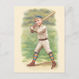 Carte Postale Joueur de baseball