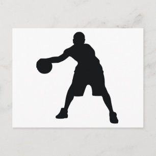 Carte Postale Joueur de basket-ball
