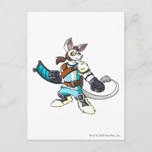 Carte Postale Joueur de Bori Terror Mountain