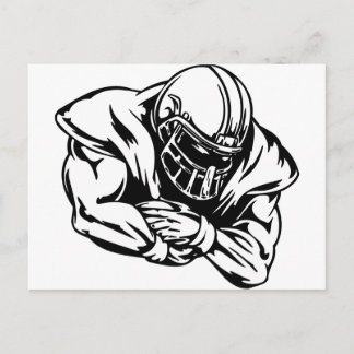 Carte Postale Joueur de football