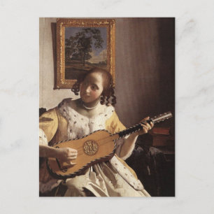 Carte Postale Joueur de guitare