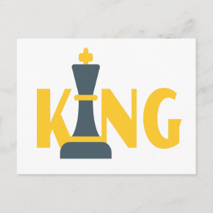 Carte Postale Joueur King