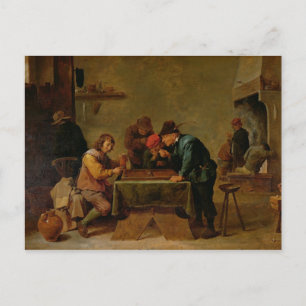 Carte Postale Joueurs de jacquet, c.1640-45