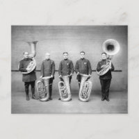 Joueurs de tuba de l'orchestre de police, 1915