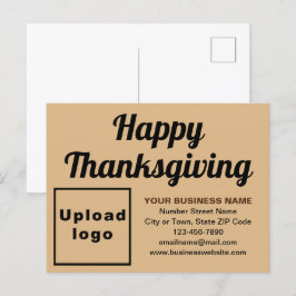 Carte postale Jour Brown Jour De Jours De Thanksgi