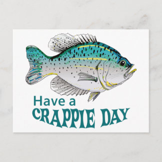 Carte Postale Jour de la Crappie