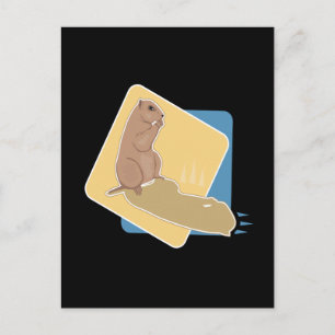 Carte Postale Jour de la marmotte