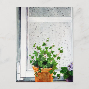 Carte Postale Jour de la pluie