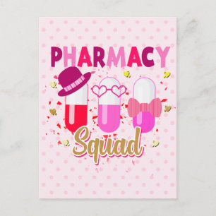 Carte Postale Jour de la Valentines Groupe de la brigade de phar