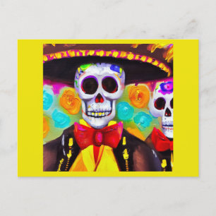Carte Postale Jour de l'homme mort 2