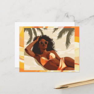CARTE POSTALE JOUR DE PLAGE #1