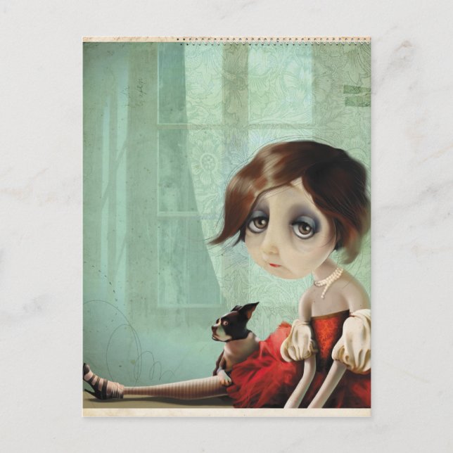 Carte Postale Jour de pluie (Devant)