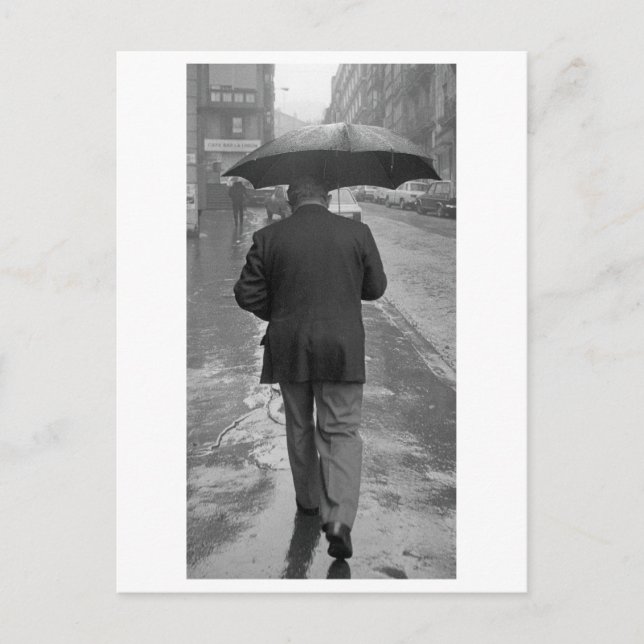 Carte Postale Jour de pluie (Devant)