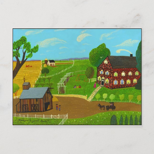 Carte Postale Jour de visite (Devant)