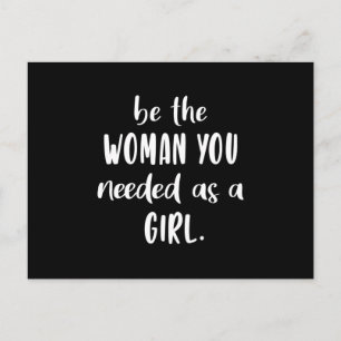 Carte Postale Jour des femmes Puissance féminine Femme Féminisme