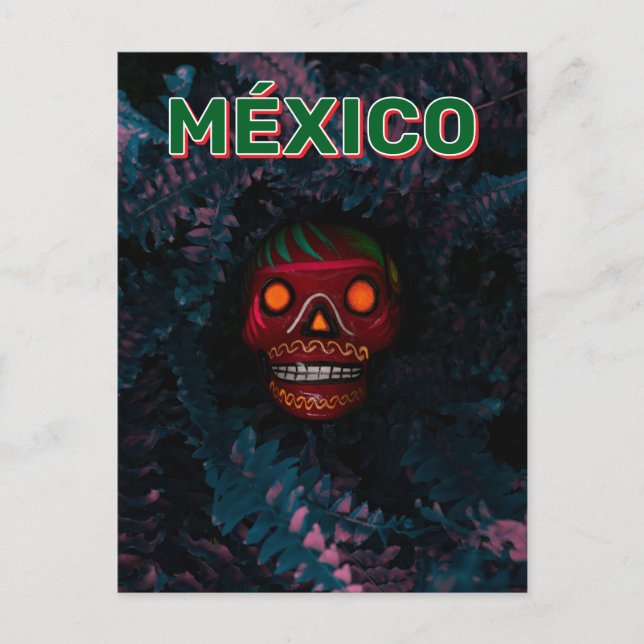 Carte Postale Jour Des Morts Au Mexique (Devant)