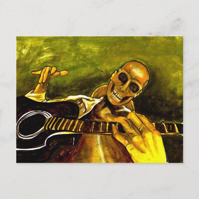 Carte Postale jour des morts/dia de los muertos (Devant)