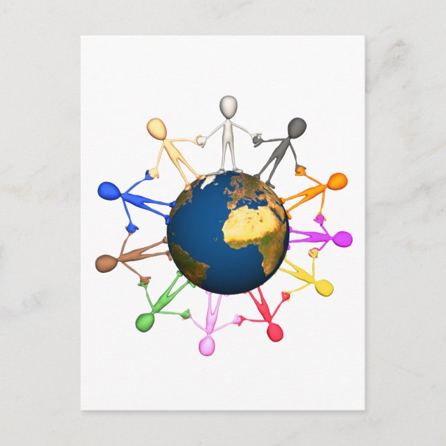 Carte Postale Jour des terres (Devant)