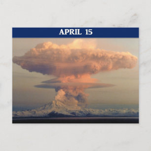 Carte Postale Jour d'imposition amusant pour couverture