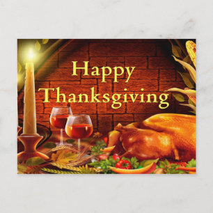 Carte Postale Jour du bon thanksgiving