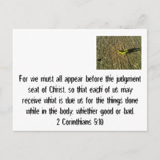 Carte Postale Jour du jugement