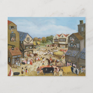 Carte Postale Jour du marché