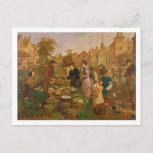 Carte Postale Jour du marché