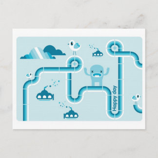 Carte Postale jour heureux