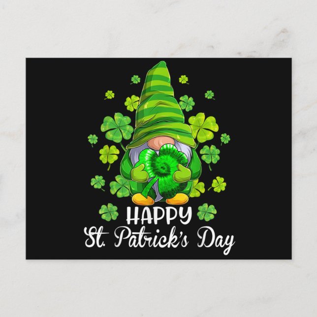 Carte Postale jour heureux st patrick (Devant)
