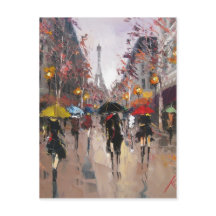 Jour pluvieux à Paris