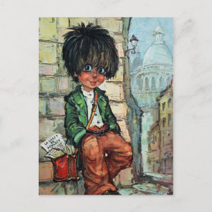 Carte Postale Journal Petit Poulbot