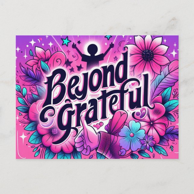 Carte Postale Journée d'appréciation des employés Merci (Devant)