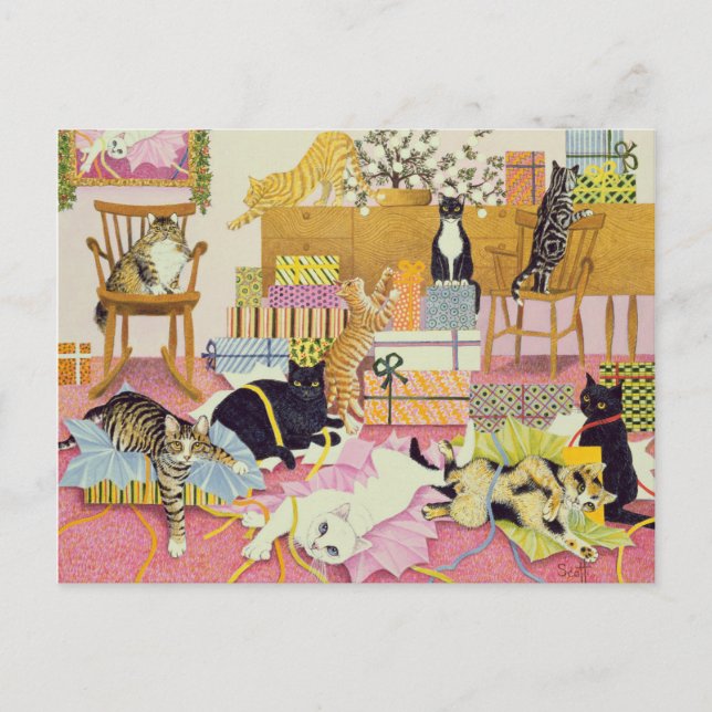 Carte Postale Journée de boxe (Devant)