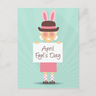Carte Postale journée des fous d'avril