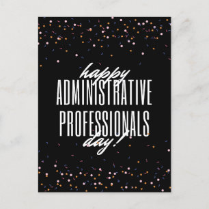 Carte Postale Journée des professionnels de l'administration